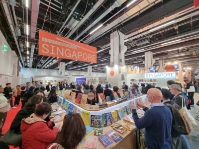 Singapore’s National Pavilion at Frankfurt Book Fair Attracted Book Browsers and Visitors Interested in Connecting with Singapore Businesses