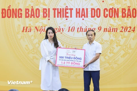 Tiếp nhận hơn 407 tỷ đồng quyên góp ủng hộ người dân bị thiệt hại do bão số 3