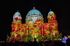 Lễ hội ánh sáng lung linh, huyền ảo tại thủ đô Berlin của Đức