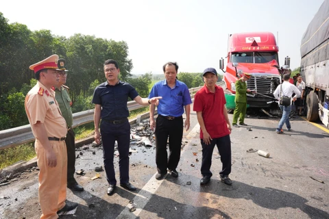 Khởi tố tài xế gây ra tai nạn giao thông liên hoàn trên cao tốc Cam Lộ-La Sơn