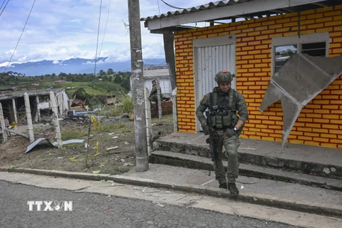 Nổ bom ở đồn cảnh sát tại Colombia, hơn 10 người thương vong