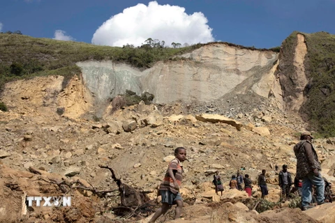 Papua New Guinea đối mặt với nguy cơ dịch bệnh sau thảm họa sạt lở đất