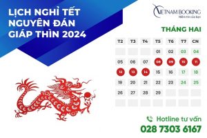 Lịch nghỉ Tết Dương Lịch và Tết Nguyên Đán 2024 mới cập nhật