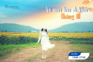 Săn ngay vé máy bay đi Vinh tháng 10, chỉ từ 109.000Đ