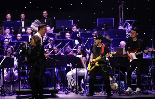 Classical music meets rock at HCM City Opera House