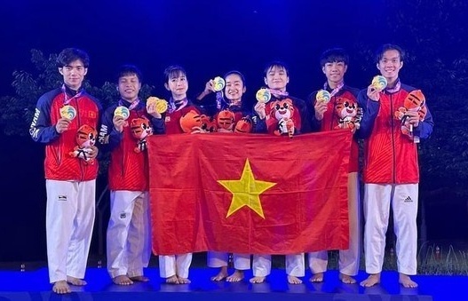 Vietnam wins gold at 1st World Taekwondo Demonstration Team Championships