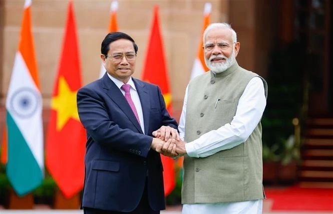 Vietnam, India issue joint statement