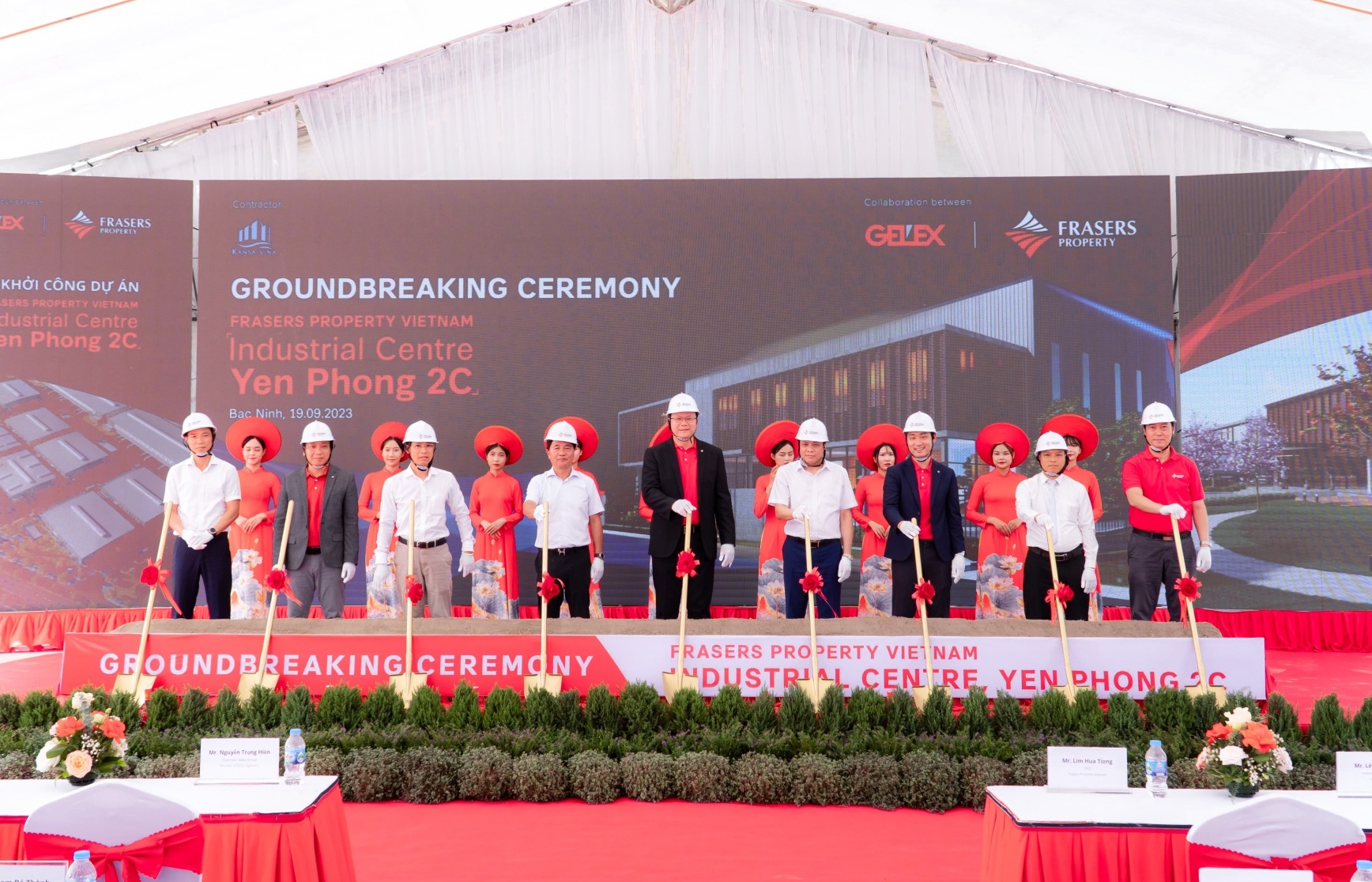 Frasers Property Vietnam and GELEX Group break ground on Bac Ninh project