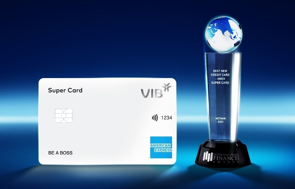 VIB Super Card shining as Vietnam's 'Best New Credit' for 2023