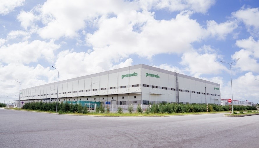 Nam Dinh Vu Industrial Park's green development