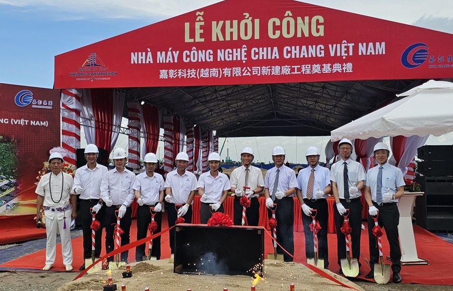 Chia Chang Vietnam Technology factory construction starts in Ha Nam