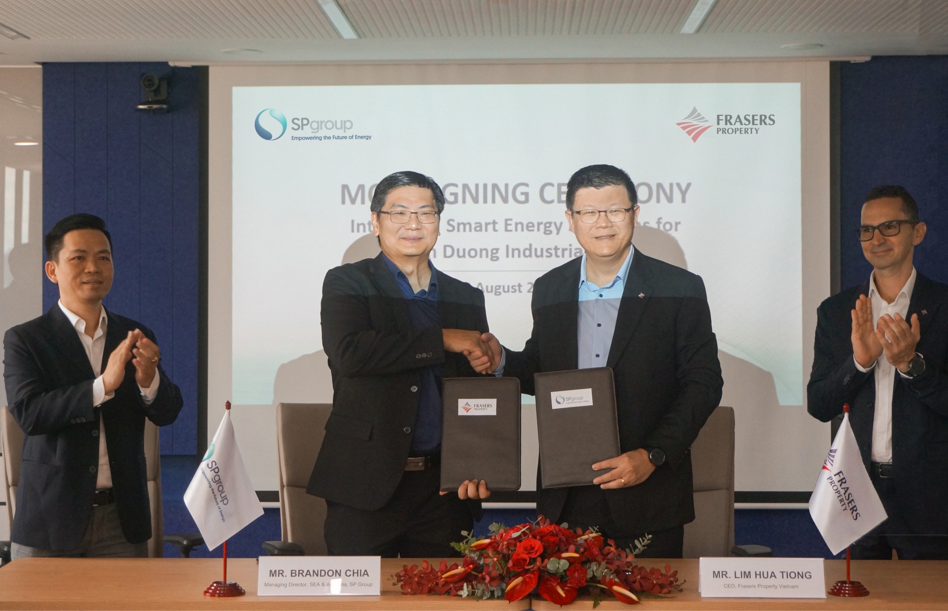 Singapore duo implement smart energy solutions for Binh Duong