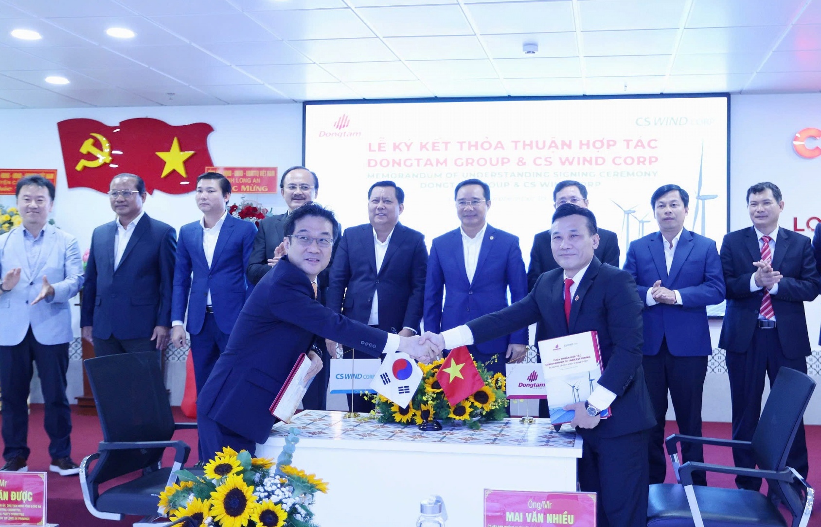 Dong Tam Group and CS Wind Corporation to build $200 million wind power equipment factory