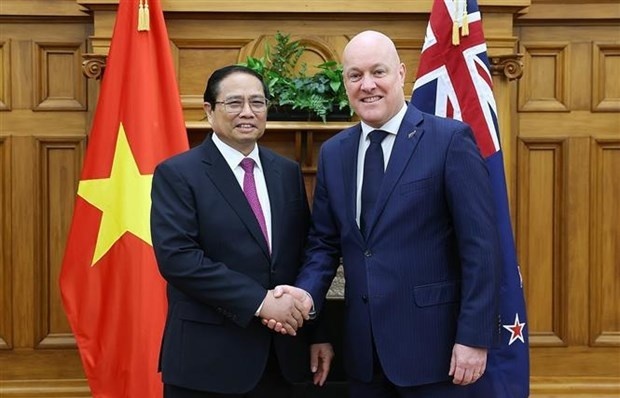 Vietnamese, New Zealand PMs outline major orientations for stronger ties