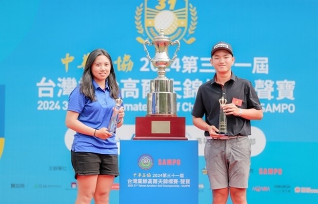 Vietnamese golfer wins title at Taiwan amateur tournament