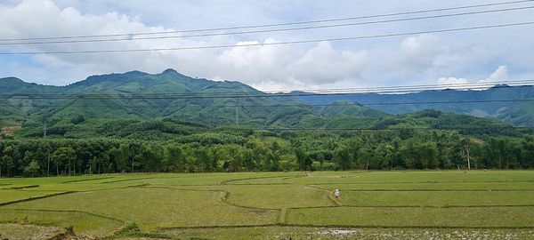 Biking through the highlands in Vietnam on Ho Chi Minh Trail