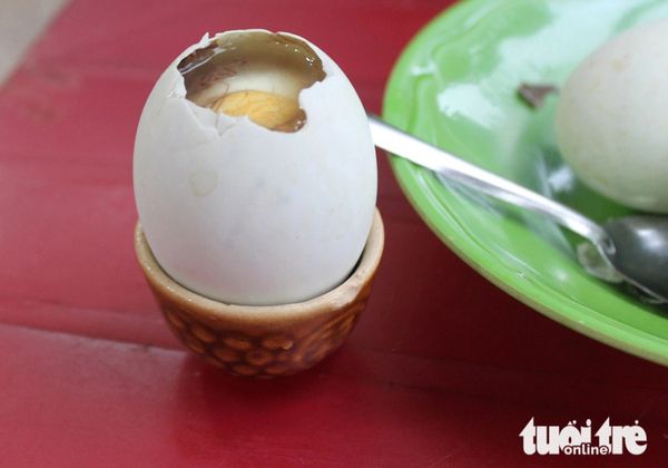 This long-standing balut stall near Ho Chi Minh City famous for taste, prices