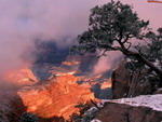 Núi Grand Canyon những ngày đông