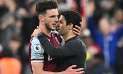 Vì sao Arsenal chưa công bố Declan Rice?