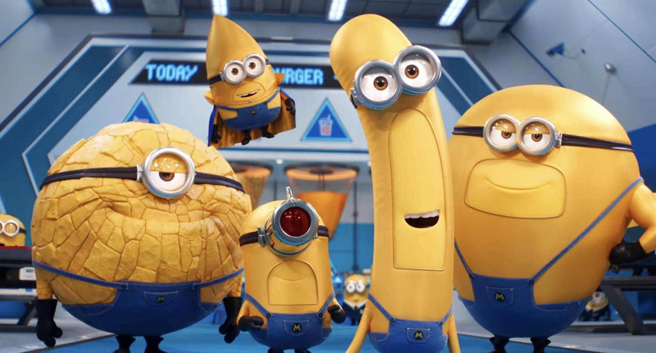 Diện mạo khác lạ của Minions