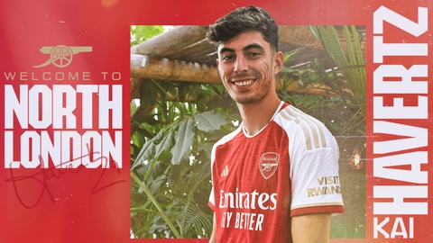 Arsenal công bố tân binh đầu tiên