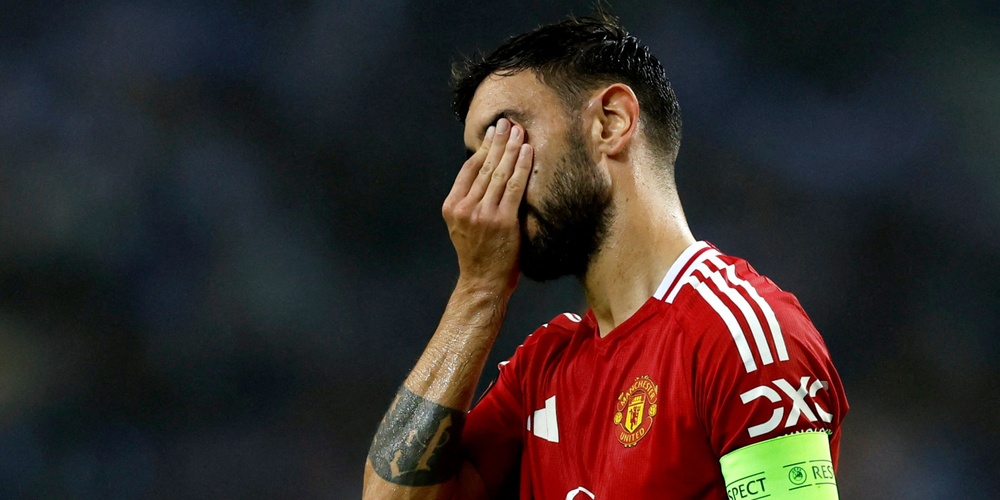 Bruno Fernandes mất kiểm soát