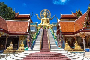 Chùa Wat Phra Yai: Nơi chứa đựng tượng Phật khổng lồ trên biển đảo Pattaya