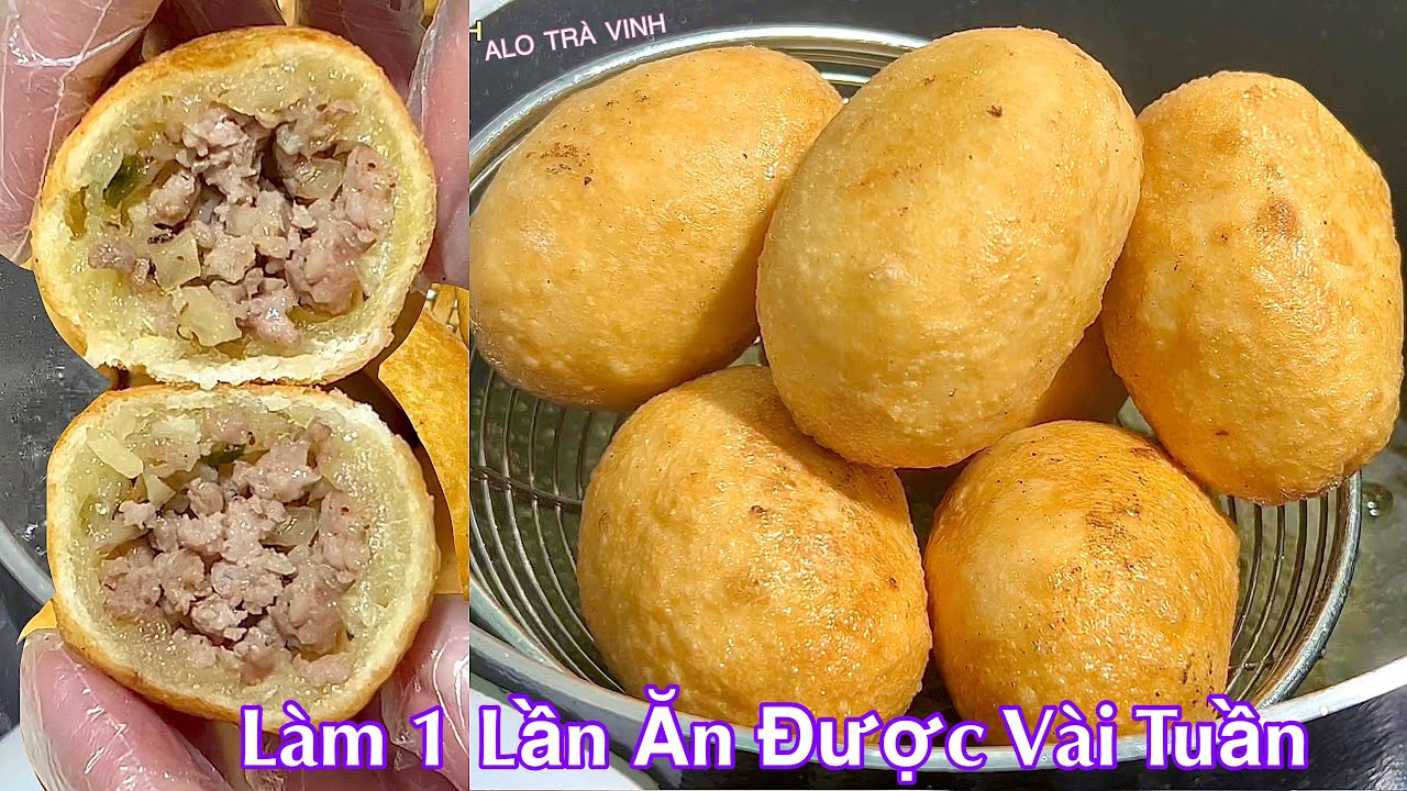 Có Khoai Mì Làm Bánh Kiểu Này Giòn Ngon, Dễ Hơn Bánh Cam Rán- Fried cassava cake