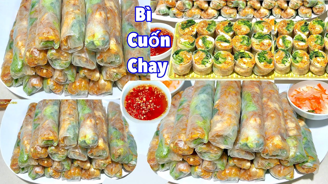 Món ăn Chay Dễ Làm Mà Ai Cũng Thích Ăn- Bí quyết làm Bì Chay dùng được lâu- Vegetarian food