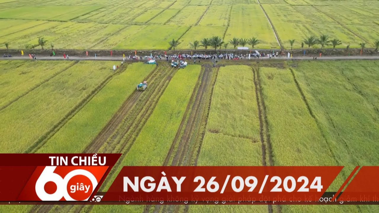 60 Giây Chiều - Ngày 26/09/2024 | HTV Tin tức