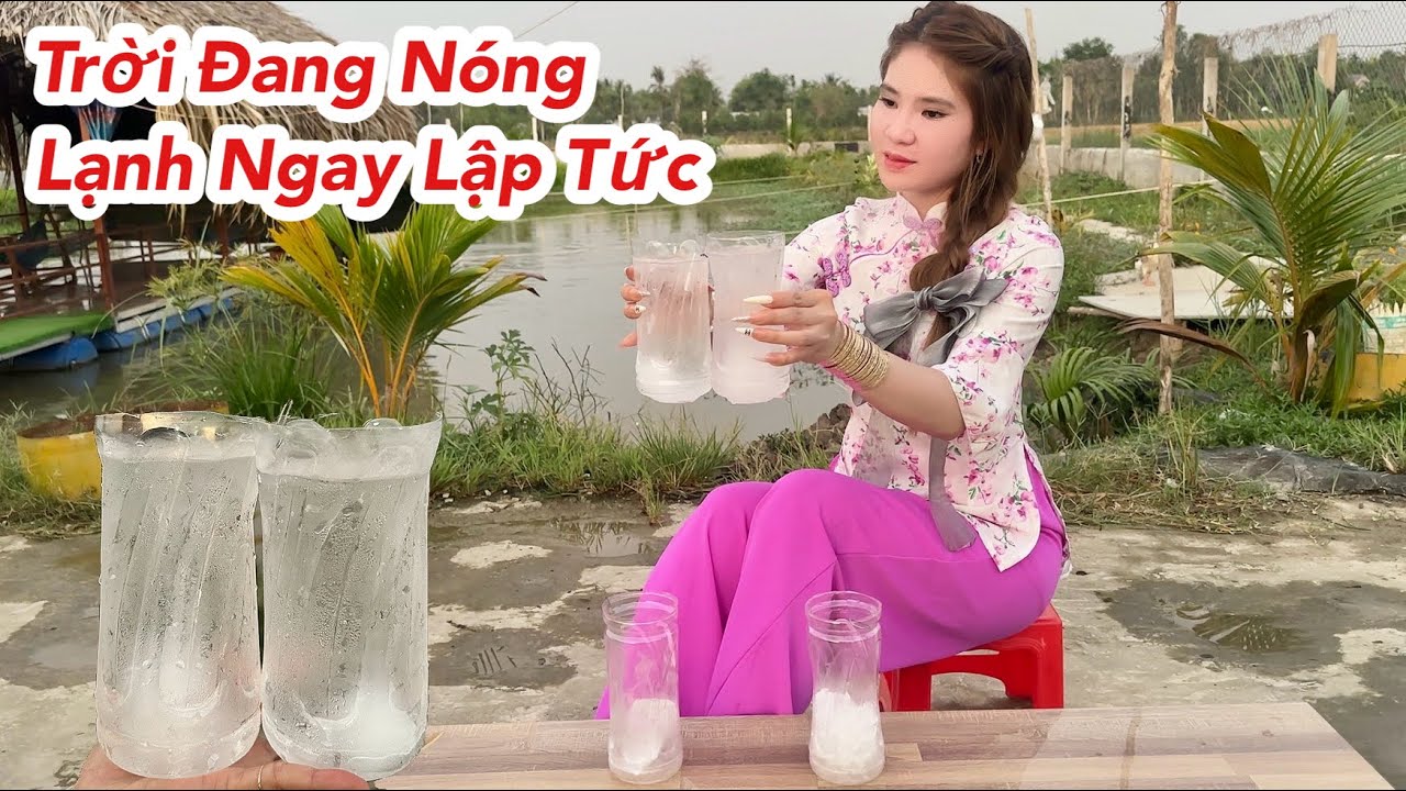 Trời Đang Nóng Lạnh Ngay Lập Tức Không Cần Máy Lạnh, Cách Làm Quạt Lạnh Không Tốn Tiền