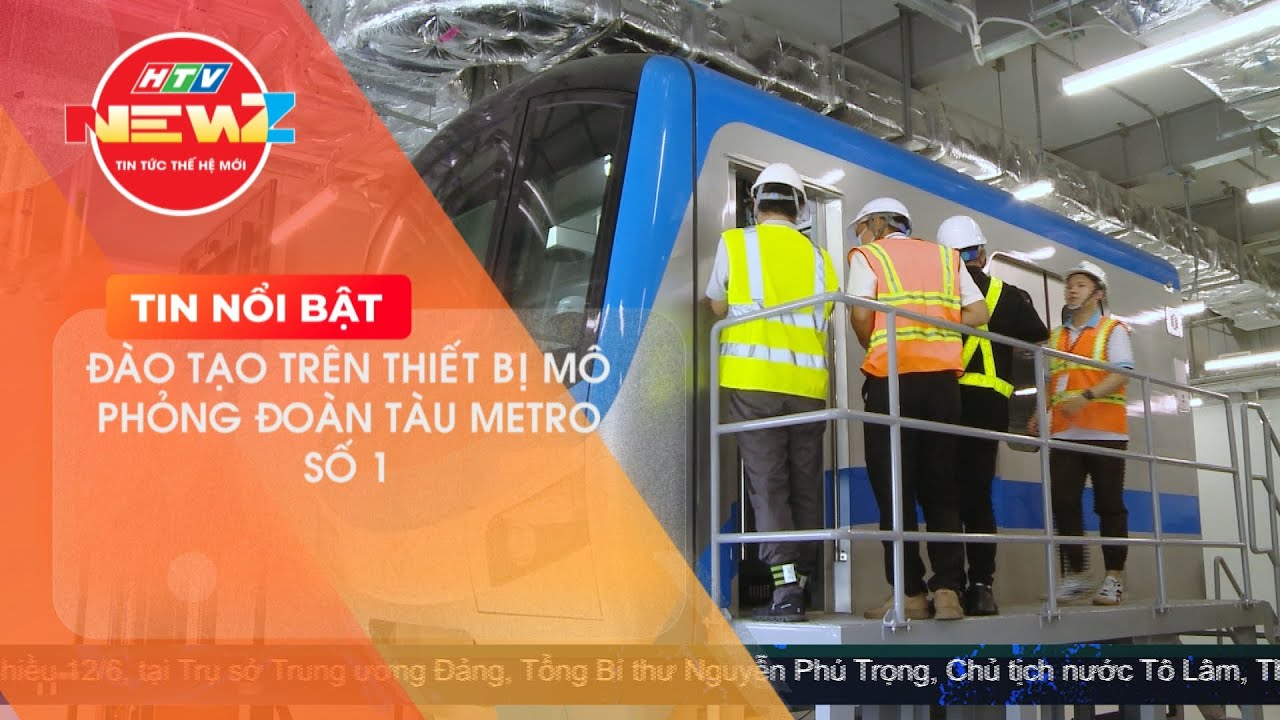 ĐÀO TẠO TRÊN THIẾT BỊ MÔ PHỎNG ĐOÀN TÀU METRO SỐ 1