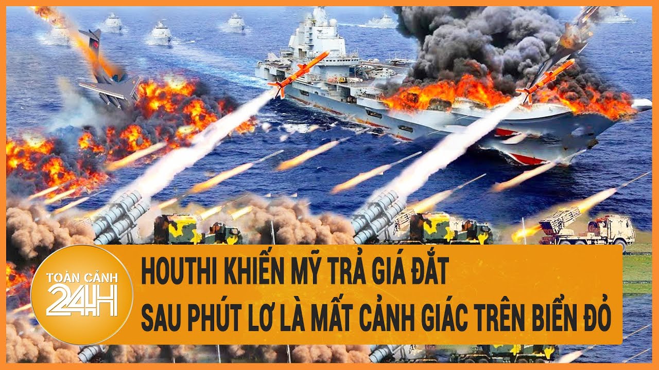 Houthi khiến Mỹ trả giá đắt sau phút lơ là mất cảnh giác trên biển Đỏ