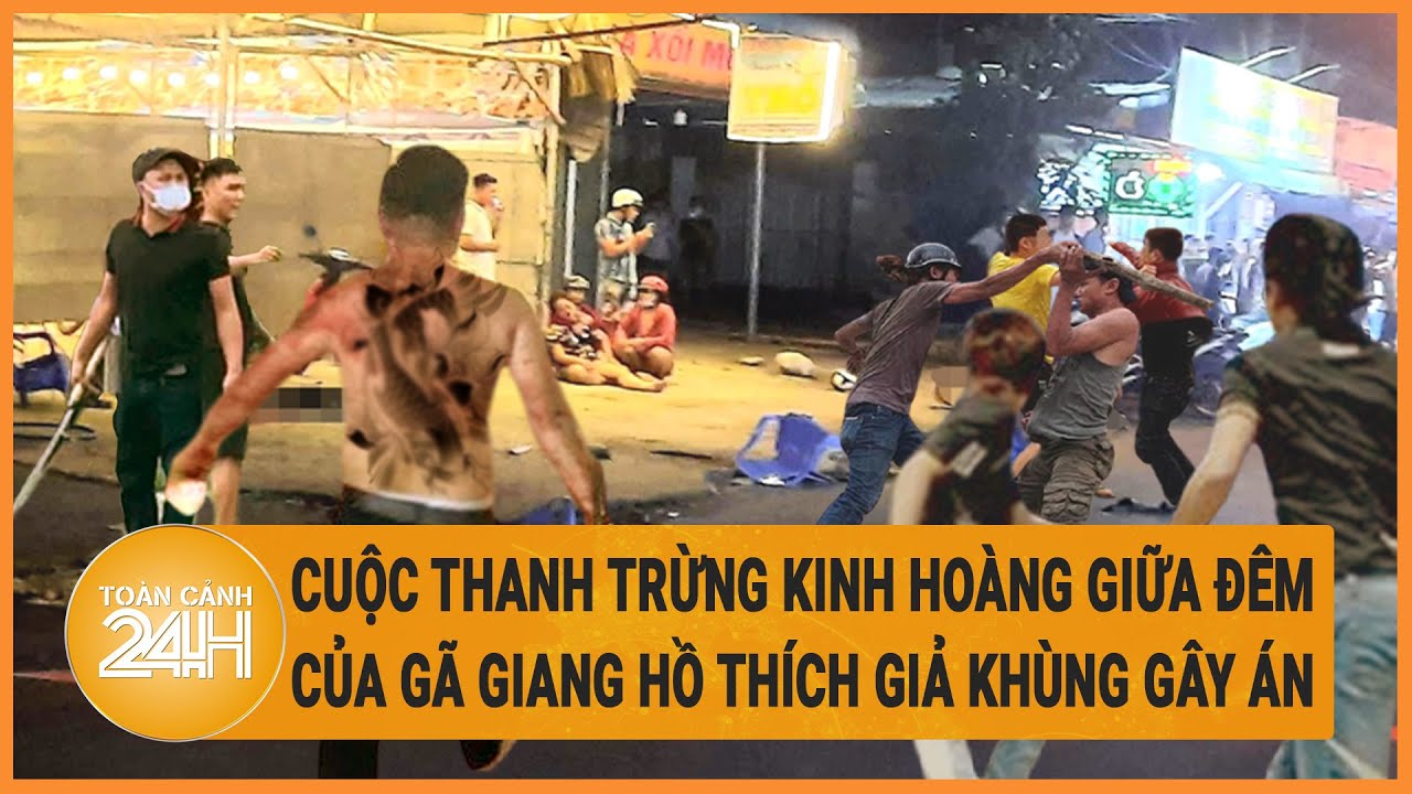 Cuộc thanh trừng kinh hoàng giữa đêm khuya của gã giang hồ máu lạnh thích giả khùng gây án