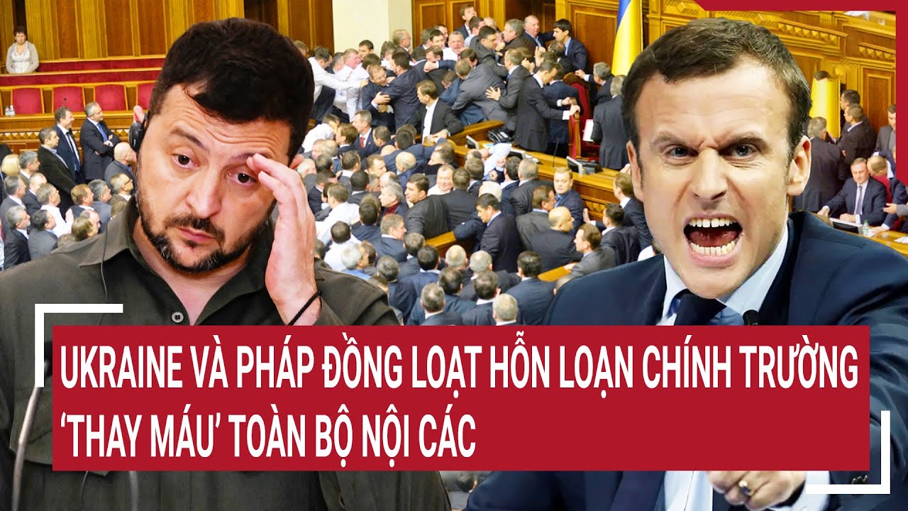 Bản tin Thế giới 4/9: Ukraine và Pháp đồng loạt hỗn loạn chính trường, ‘thay máu’ toàn bộ nội các