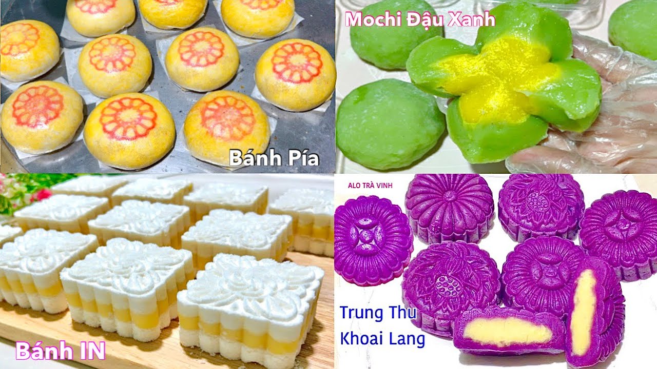 Làm Nhân Đậu Xanh Cho Bánh Trung Thu, Bánh IN, Bánh Pía, Để Được Cả Tháng- Mung bean moon cake