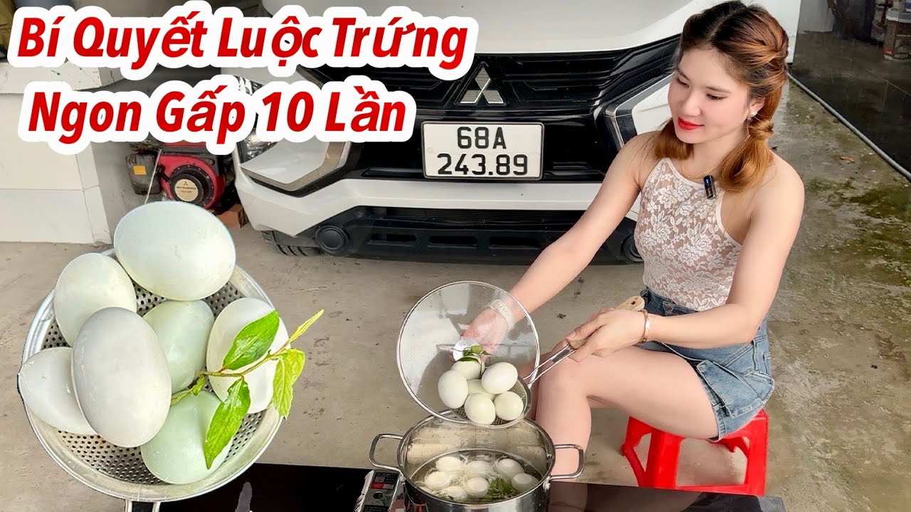 Luộc Trứng Theo Cách Này Ăn Ngon Gấp 10 Lần Bình Thường, Bí Quyết Luộc Trứng Siêu Ngon