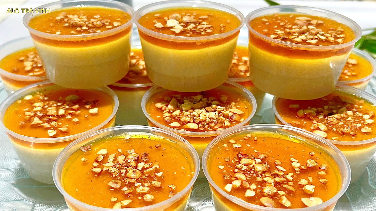 Làm Món Tráng Miệng Kiểu Mới Với Sữa Dừa Đơn Giản Mà Ngon- Coconut milk pudding