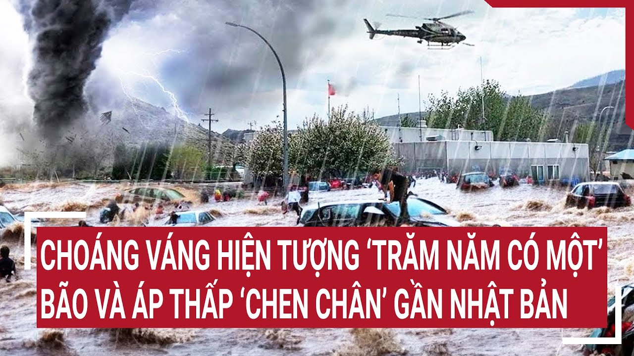 Choáng váng hiện tượng ‘trăm năm có một’, bão và áp thấp “chen chân” gần Nhật Bản