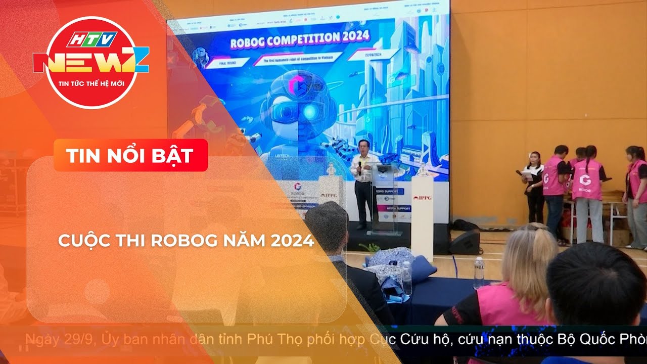 CUỘC THI ROBOG NĂM 2024: NƠI CÁC BẠN TRẺ THỂ HIỆN NIỀM ĐAM MÊ KHOA HỌC CÔNG NGHỆ VÀ KHÁM PHÁ A.I.