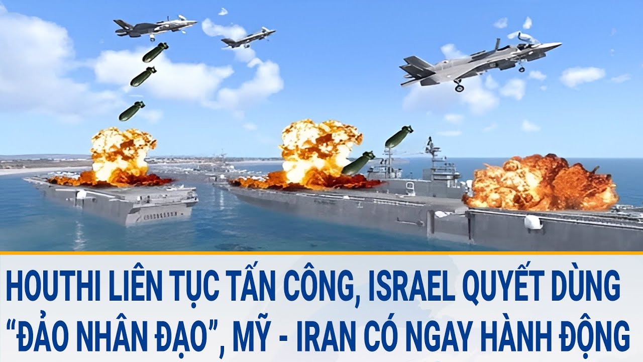 Tin quốc tế: Israel dự định chuyển dân Palestine đến “đảo nhân đạo” để tấn công mạnh vào Gaza