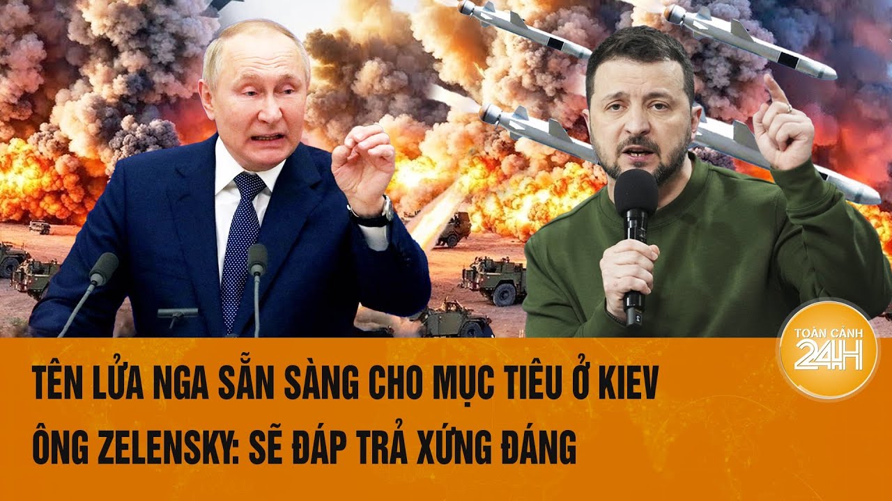 Toàn cảnh thế giới 13/8:Tên lửa Nga sẵn sàng cho mục tiêu ở Kiev, ông Zelensky: Sẽ đáp trả xứng đáng