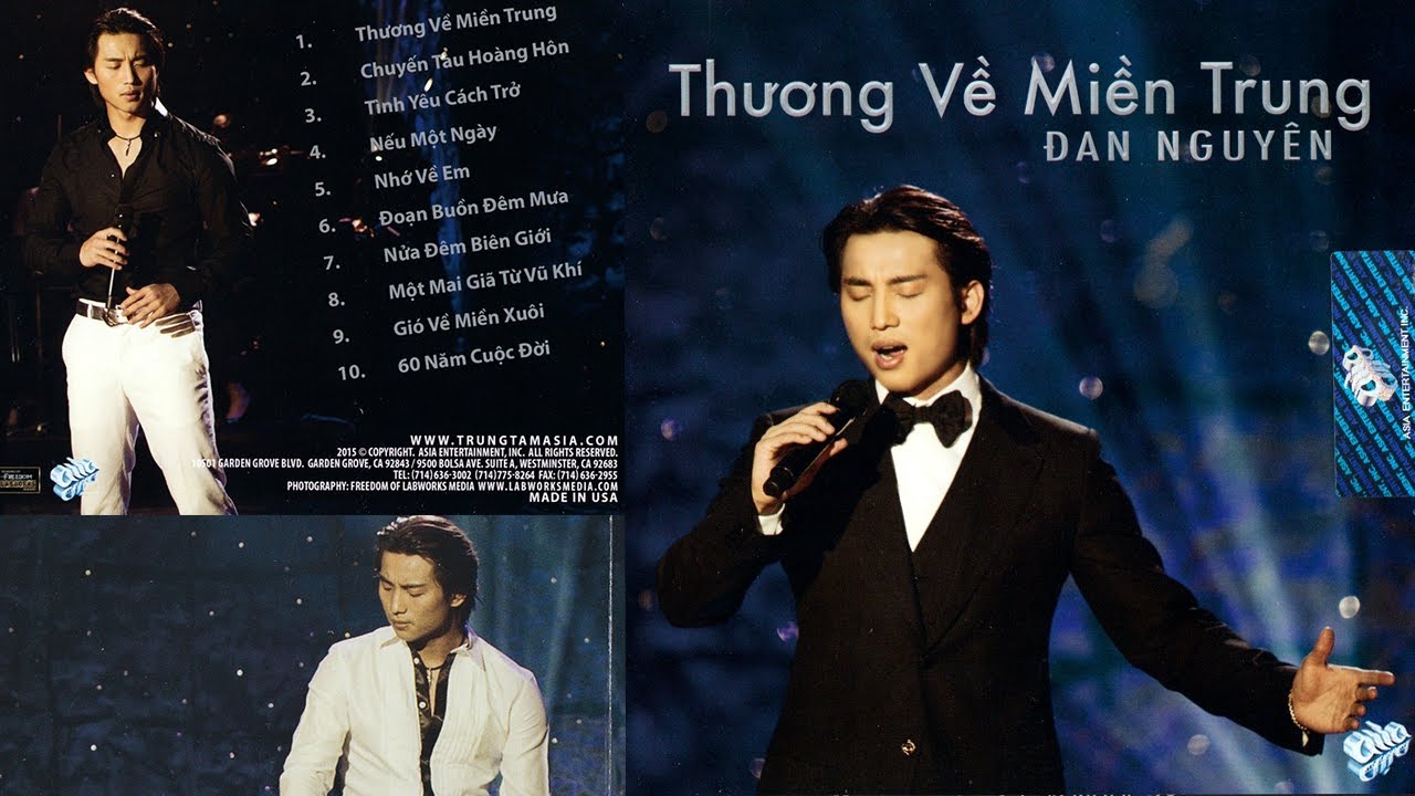 Đan Nguyên Hay Nhất | Thương Về Miền Trung | Asia CD 374 | Album Nhạc Vàng Bất Hủ Không Quảng Cáo