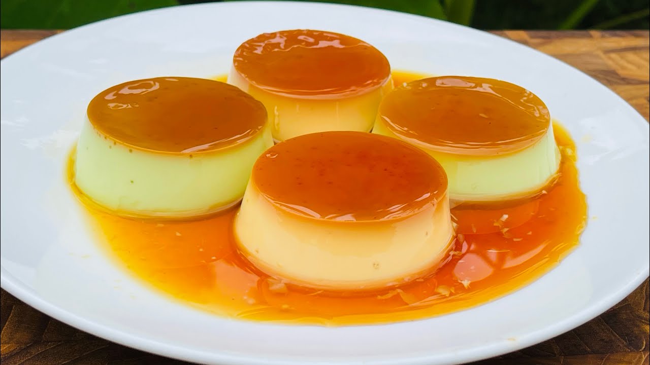 Công thức bánh flan mềm mịn thơm béo không bị rổ không tanh trứng