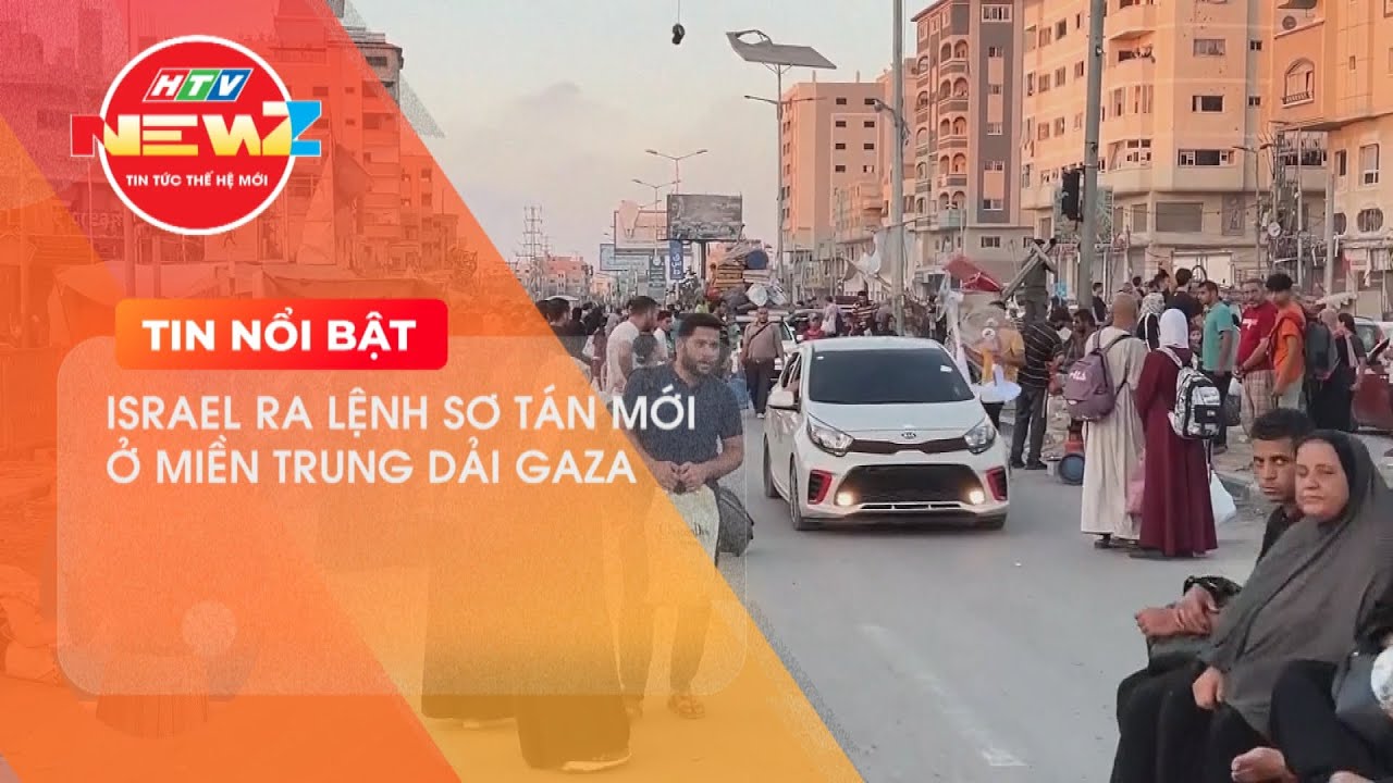 ISRAEL RA LỆNH SƠ TÁN MỚI Ở MIỀN TRUNG DẢI GAZA