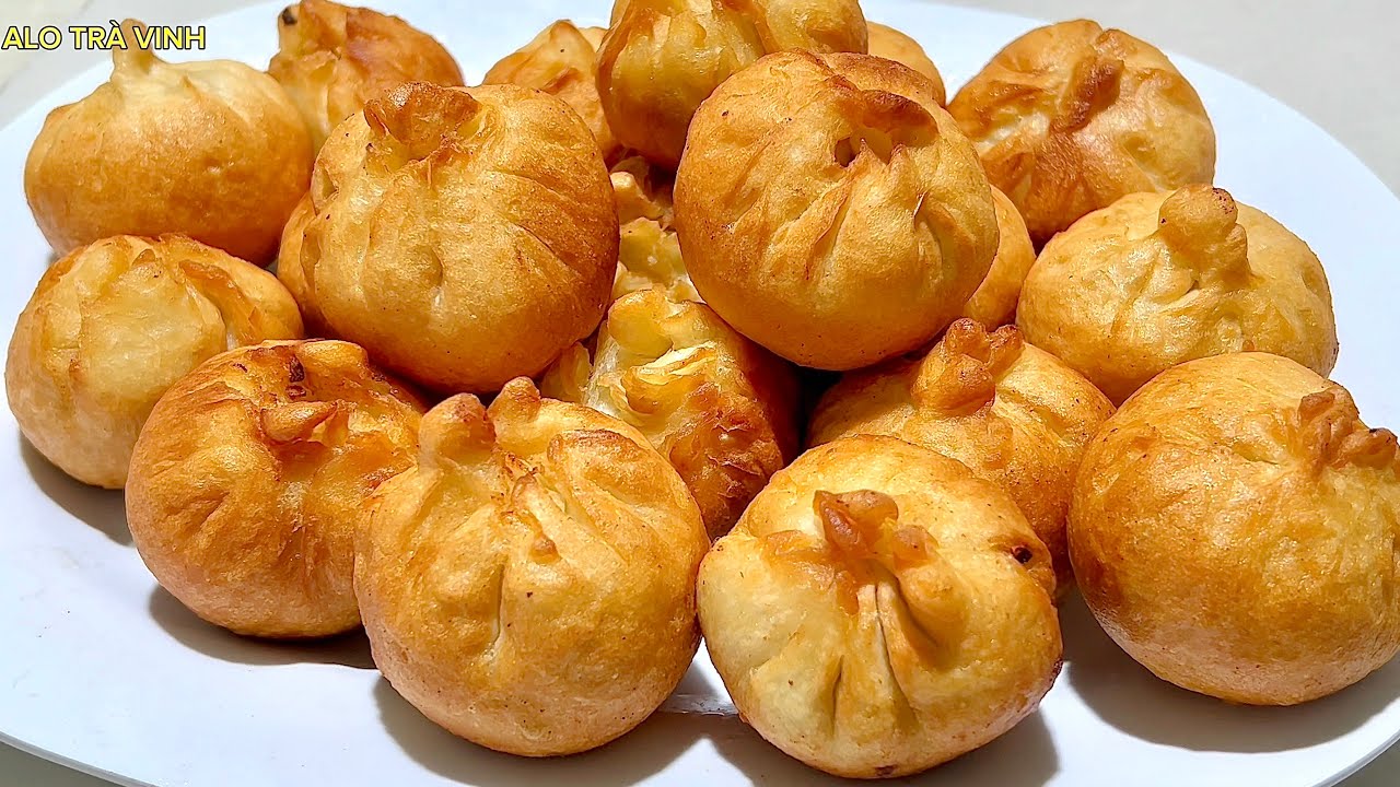 Ai Cũng Làm Được BÁNH BAO CHIÊN Kiểu Này‼️ Dù Mới Học Làm- Fried dumplings