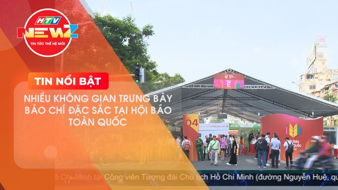 ĐẶC SẮC CÁC KHÔNG GIAN TRƯNG BÀY BÁO CHÍ TẠI HỘI BÁO TOÀN QUỐC 2024