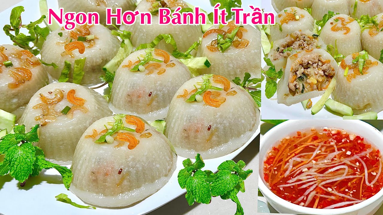 Hôm nay lười nấu cơm làm Bánh Mặn Kiểu Này cả nhà ai cũng thích- Radish sticky rice cake