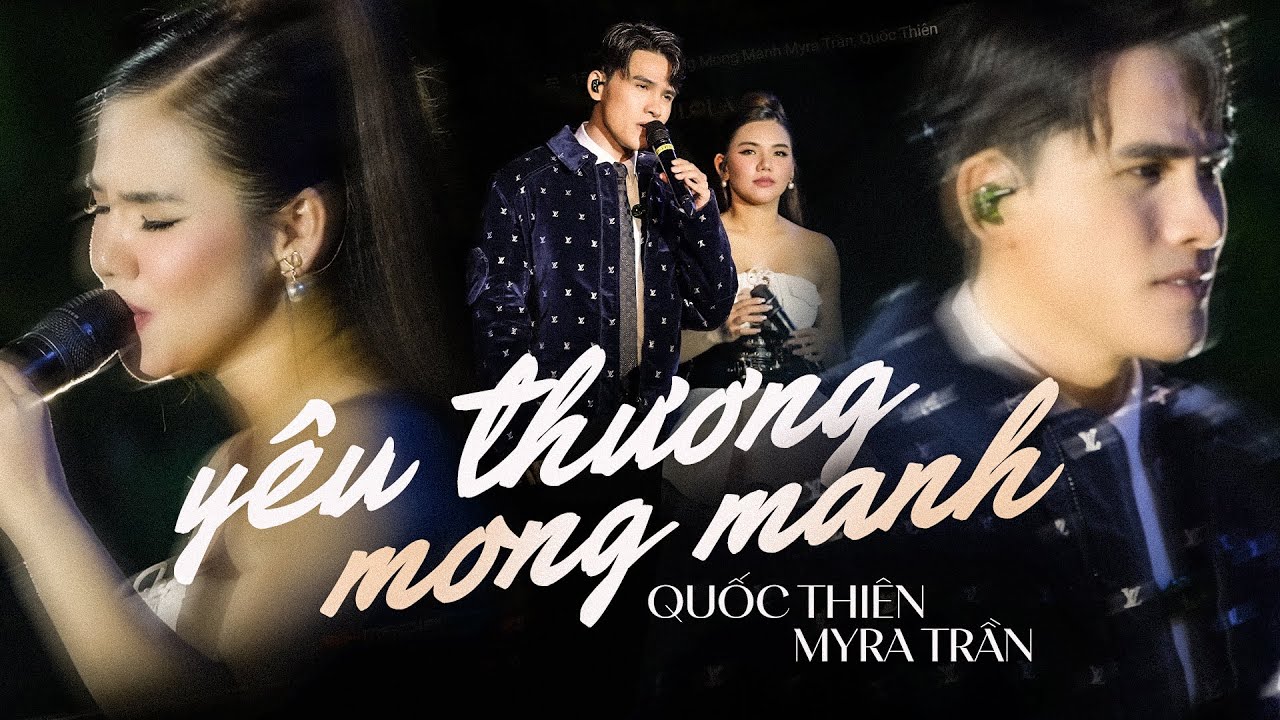 YÊU THƯƠNG MONG MANH - MYRA TRẦN & QUỐC THIÊN live at #Lululola