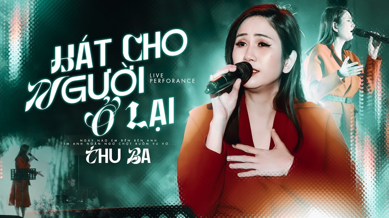 HÁT CHO NGƯỜI Ở LẠI - THU BA live at #Lululola